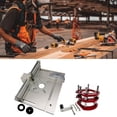 thumbnail image 3 of Mistaha Woodworking Router Lift Table Base Plate 3-Piece Set with Aluminum Plate and Stainless Steel Rod, 51mm Lifting Stroke, Manual Lift - Silver Set with Installation Screws, 3 of 6