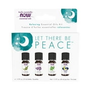 NOW Essential Oils, Let There Be Peace & Quiet Kit, Aromatherapy Essential Oil Blends, Bottles, 4-Pack, 10 mL Each