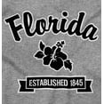 thumbnail image 2 of Florida Cute Hibiscus Flower Souvenir Men's Graphic T Shirt Tees Brisco Brands M, 2 of 4