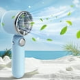 thumbnail image 3 of Avtoify Summer Fans, 100-speed Outdoor Dashboard Handheld High-speed Fan USB Rechargeable Mini Portable Small Fan, 3 of 3