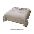 thumbnail image 3 of Cozy Cooling Comforter Twin Size, Cooling Blankets for Hot Sleepers and Night Sweats,Summer Comforter for Twin Size Bed, Breathable Soft Lightweight Smooth (Gray), 3 of 6