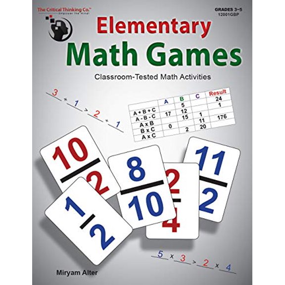 Pre-Owned Elementary Math Games: Classroom-Tested Math Activities (Grades 3-5), 9781601449320, 1601449321, Paperback,