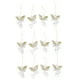 thumbnail image 1 of 12 colgantes de ángel para árbol de Navidad (transparentes), 1 of 8
