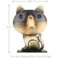 thumbnail image 3 of Spectacle Holder Metal Eyeglass Eyewear Rack Animal Sculpture Eyeglass Display Stand (Cat Shape), 3 of 5