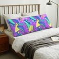 thumbnail image 5 of KLL Ultra Soft Microfiber Body Pillow Cover/Pillowcases 20"x54" with Hidden Zipper Closure-Disco Roller Skates, 5 of 5