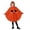 G-Orange, variant on LIIPEE Kids Halloween Costumes Boys Girls Unisex Hooded Ghost Graphic Capes Dress Up Clothes,4-6 Years