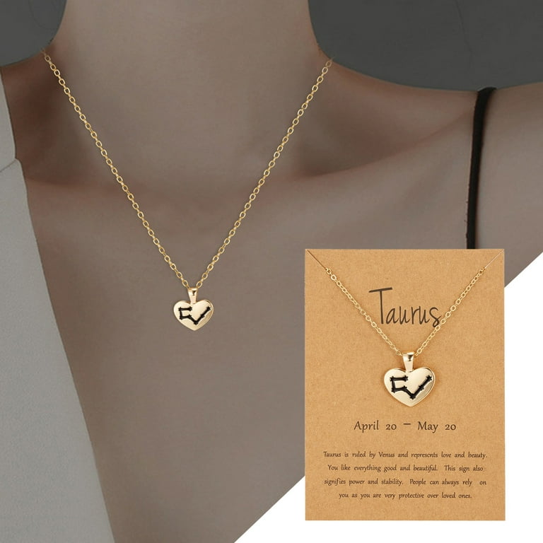 Necklace Gold Ladies Elegant, Valentine's Day Gifts Women
