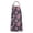 Pioneer Flower Floral-2, variant on Pioneer Flower Floral Print Pattern Apron-Garden Aprons for Women with Pockets-Cotton Linen Waterproof Kitchen Cooking Gardening Aprons Adjustable for Kitchen,Cooking,BBQ and Salon 33x27 Inch