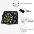 thumbnail image 6 of Fotbe Roosters and Flowers Men’s Total Support Pouch Boxer Briefs, X-Temp Cooling, Moisture-Wicking Underwear, Regular, Long-leg and Trunk-Small, 6 of 9