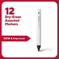 thumbnail image 2 of MyOfficeInnovations Pen Dry Erase Markers Fine Tip Assorted 12/Pack 24376602, 2 of 9