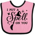 thumbnail image 3 of Inktastic I Put a Spell on You Halloween Magic Boys or Girls Baby Bib, 3 of 4