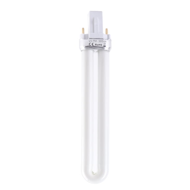 Bombilla De Lámpara De 9W, Luz De Curado De Gel De Uñas Profesional Con Tubo En Forma De U Para Secador De Uñas, Uso Doméstico De Estudio De Salón