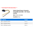 thumbnail image 2 of Vehicle Speed Sensor Connector - Compatible with 2006 - 2011 Buick Lucerne 2007 2008 2009 2010, 2 of 2