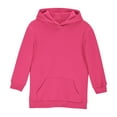 thumbnail image 4 of idosla Hoodies for Teen Girls Fashion Cute Oversized Long Sleeve Shirts Tops Tween Kids Hoodie Juniors Youth Preppy Clothes (Hot Pink, 11-12 Years), 4 of 7