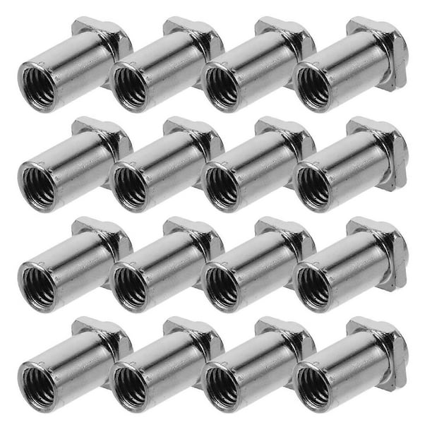 Drum Nut Silver Drum Cymbal Stand Hardware for Secure Installation 20Pcs