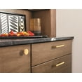 thumbnail image 2 of Amerock Versa 3-3/4 inch (96mm) Center-to-Center Champagne Bronze Cabinet Pull - 25 Pack, 2 of 5