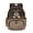 Schnauzer Dog & Paw Brown, variant on Xixirimido Cat & Paw Brown Print Backpack for Boys Girls Elementary Middle School Bookbag Kids Lightweight Back Pack Multi Pocket School Bags Large Capacity