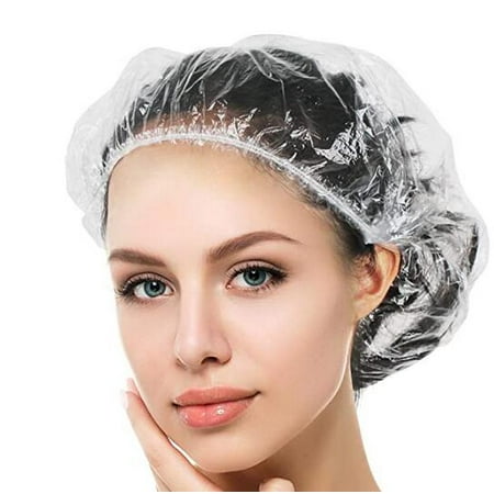 Disposable Hair Plastic Shower Cap - (30 Pack) Clear Women Shower caps Waterproof Bath Hat Processing Hair Cover for Treatment Spa Hair Salon and Home Use | Walmart Canada Disposable Hair Plastic Shower Cap - (30 Pack) Clear Women Shower caps Waterproof Bath Hat Processing Hair Cover for Treatment Spa Hair Salon and Home Use | Walmart Canada