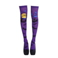 thumbnail image 3 of SAZBJOJN Thigh High Socks for Women Holiday Accessories Women's Halloween Over The Knee Socks Dress‑Up Stockings for Halloween Themed Party Night Event Purple One Size, 3 of 3