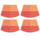 thumbnail image 1 of Juego de 4 manteles individuales para mesa, manteles individuales tejidos resistentes al calor, 1 of 5