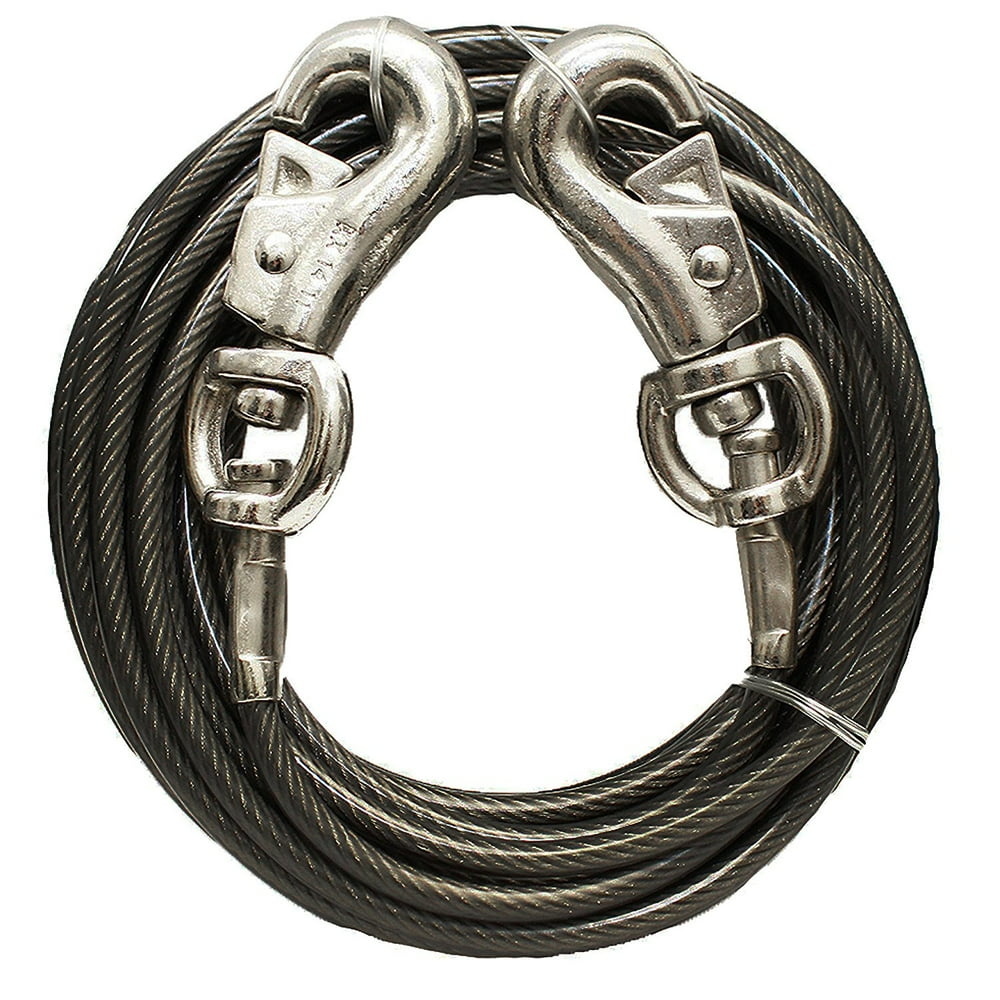 SuperBeast Dog TieOut, 30Feet, For extra large dogs up to 250 lbs
