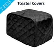thumbnail image 1 of SAYFUT 2 Slices Toasters Cover, Toaster Cover Bread Toaster Protector Fits Most Standard 2 Slices Toasters, Dustproof  Machine Washable,2PCS, 1 of 6