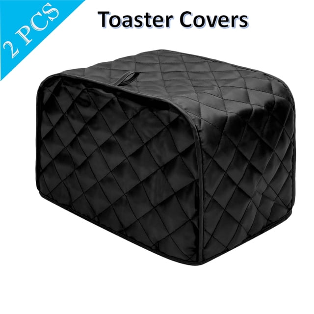 SAYFUT 2 Slices Toasters Cover, Toaster Cover Bread Toaster Protector Fits Most Standard 2 Slices Toasters, Dustproof Machine Washable,2PCS