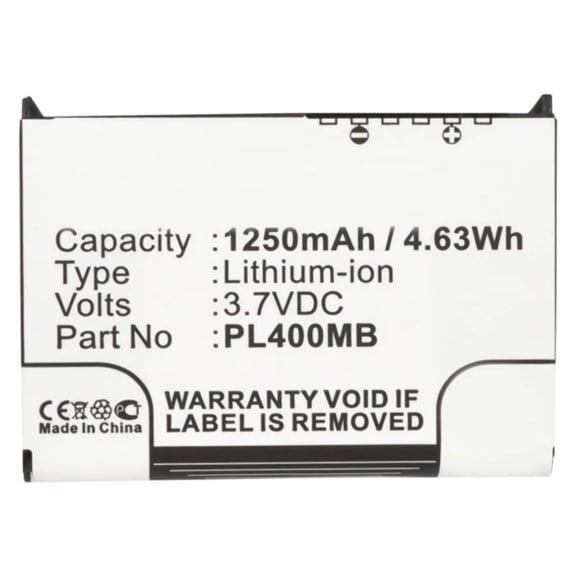 Batteries N Accessories BNA-WB-L6510 PDA Battery - Li-Ion, 3.7V, 1250 mAh, Ultra High Capacity Battery - Replacement for Fujitsu 10600405394 Battery