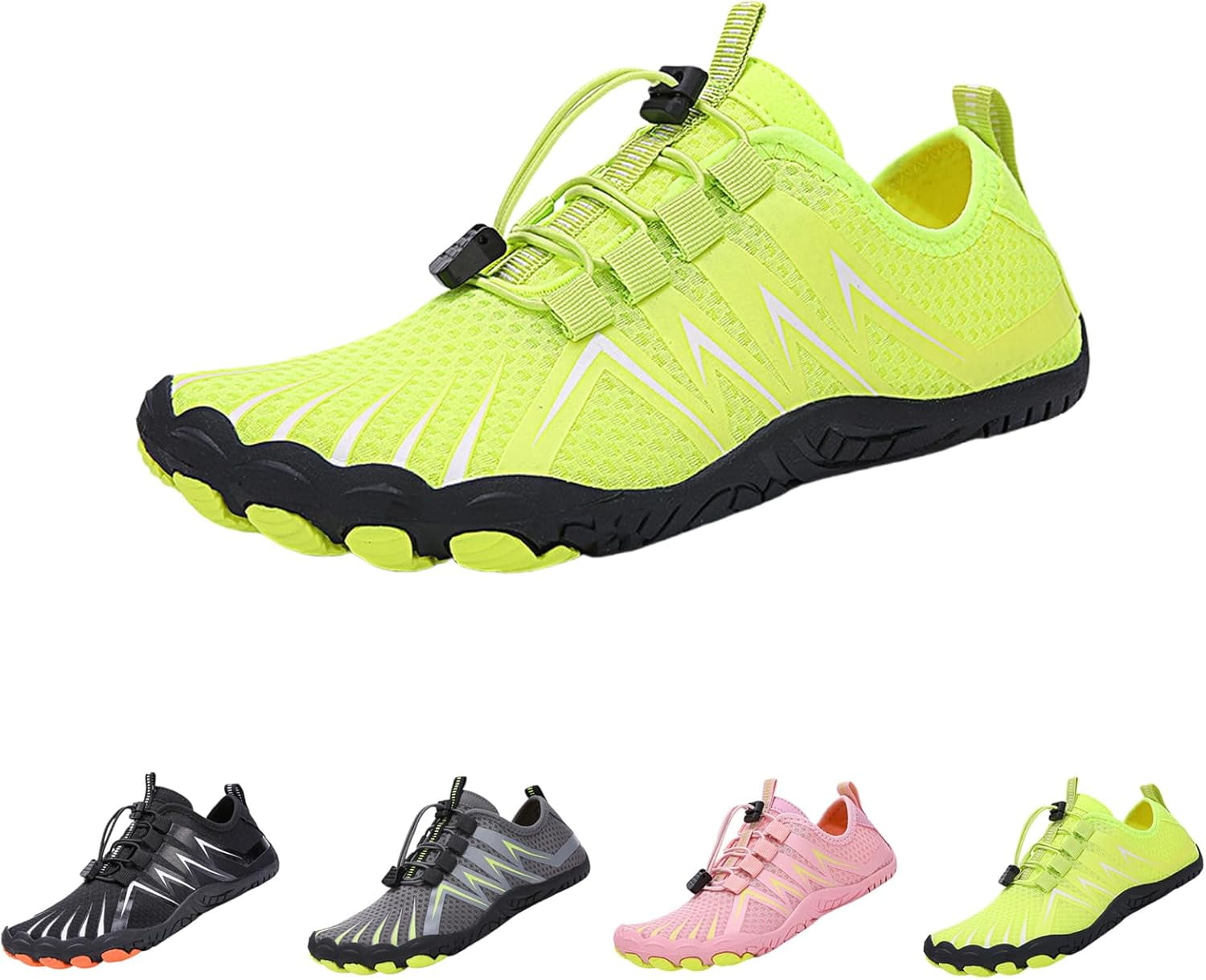 Grounded Footwear for Women Men- Grounded Barefoot Shoes for Women Men Waterproof, Non-Slip Hiking Footwear with Wide Toe Box,for Hiking, Outdoor, Water Activities