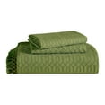 thumbnail image 2 of Superior 3 Piece Remi Cotton Blend Bedspread Set, Sage, King, 2 of 10
