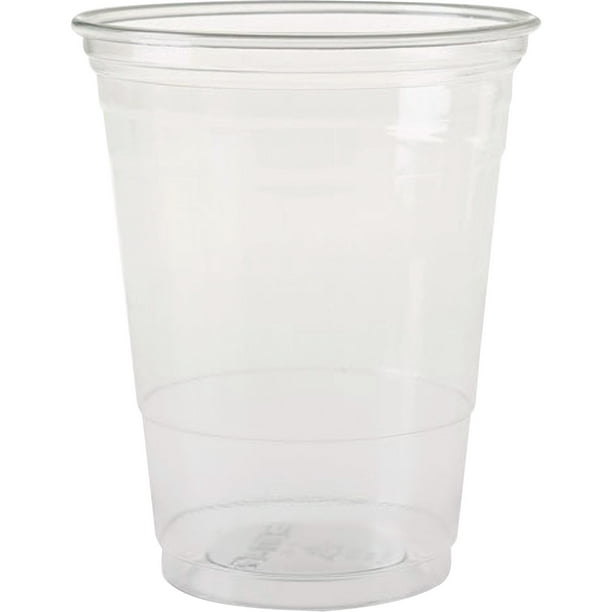 Solo 16 oz. Plastic Party Cups, Translucent, 1000 / Carton