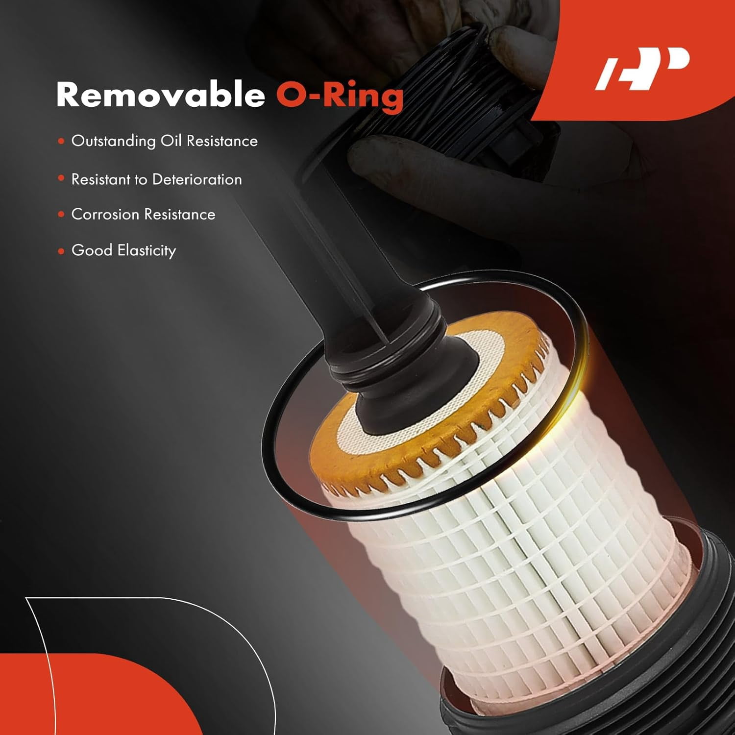 A-Premium Oil Filter Housing Assembly Compatible with Mercedes-Benz W202 W203 C280 C320 CL55 AMG W210 W211 E320 E430 E55 AMG W163 W220 R170 3.2L 5.0L Fits select: 2003 MERCEDES-BENZ SL 500R