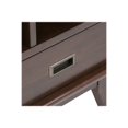 thumbnail image 3 of SIMPLIHOME Draper SOLID HARDWOOD 64 inch x 35 inch Mid Century Modern Wide Bookcase and Storage Unit in Medium Auburn Brown with 2 Drawers and 3 Shelves, for the Living Room, Study and Office, 3 of 5
