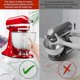 thumbnail image 4 of 2pcs for Pad Rubber Anti-Slip Pad Sliding Machine Pad Kitchen Appliances Pad (38cmx22cmx3mm), 4 of 5