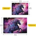 thumbnail image 4 of Galaxy Unicorn 500 Piece Large Jigsaw Puzzle for Adults - Game Interesting Toys - Hand Made Puzzles Personalized Gift, 20.5"x14.9", 4 of 7