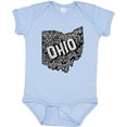 thumbnail image 3 of Inktastic Ohio Music Notes Boys or Girls Baby Bodysuit, 3 of 5