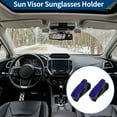 thumbnail image 2 of Soporte para gafas de sol con visera de coche Unique Bargains / Clip para gafas de sol en la visera delantera, 2 of 7