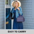 thumbnail image 6 of Pioneer Flower Drawstring Lunch Bag Women - Drawstring Lunch Bag Insulated for Work Office - Stain-Resistant Large Lunchbags for Women with Multi-Pockets, 6 of 6