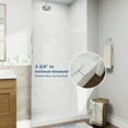 thumbnail image 5 of Adapt-E 30in.W x 72 in.H Bifold Frameless Folding Glass Shower Doors,Chrome Finish,Pivot Swing Shower Doors,1/4 in.Fold Clear Glass, 5 of 14