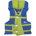 thumbnail image 1 of 60-90lb Blue/Green Youth Heads Up PFD, 1 of 1
