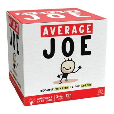 Average Joe Party Game for Ages 13 and up, from Asmodee