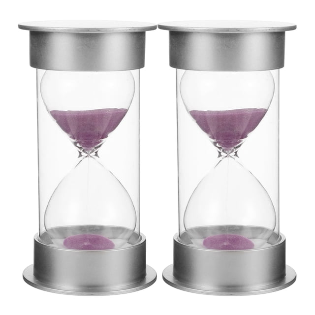 KAKOWELY 2 piezas de reloj de arena decorativo de 20 minutos.