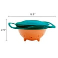 thumbnail image 2 of Oubit Cute Baby Rotating Bowl 360° Rotatable Spill Proof Bowl Gyroscopic Bowl with Lid, 2 of 8