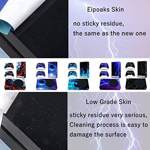8056 xihu Whole Body Protective Vinyl Skin Decal Cover for Microsoft Xbox Series X Console Wrap Sticker Skins with Two Stitch Free Wireless Controller Decals 