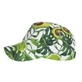 thumbnail image 5 of Naloa Original Classic Low Profile Hat Men Women Baseball Cap Dad Hat Adjustable Unconstructed Watercolor Green Tropical Print Cap, 5 of 9