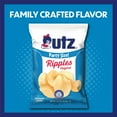 Utz Ripples Original Potato Chips, GlutenFree, Party Size, 12.5 oz Bag