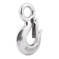 thumbnail image 2 of Swivel Eye Hook, Silver Lightweight Swivel Eye Snap Easy Installation Rustproof  for Hanging Rotating Device, 2 of 7