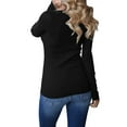 thumbnail image 3 of Sherrylily Womens Long Sleeve Henley Shirts Ribbed Button Down Casual Tunic Tops, 3 of 3