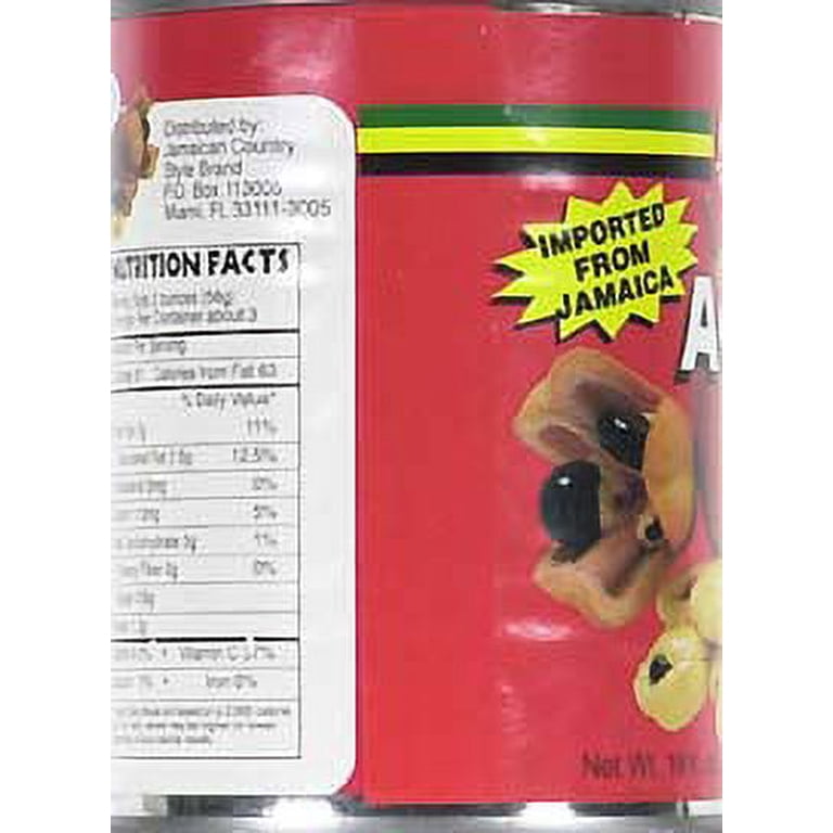 JCS Jamaican Country Style Ackees In Brine, 19 fl oz - Walmart.com