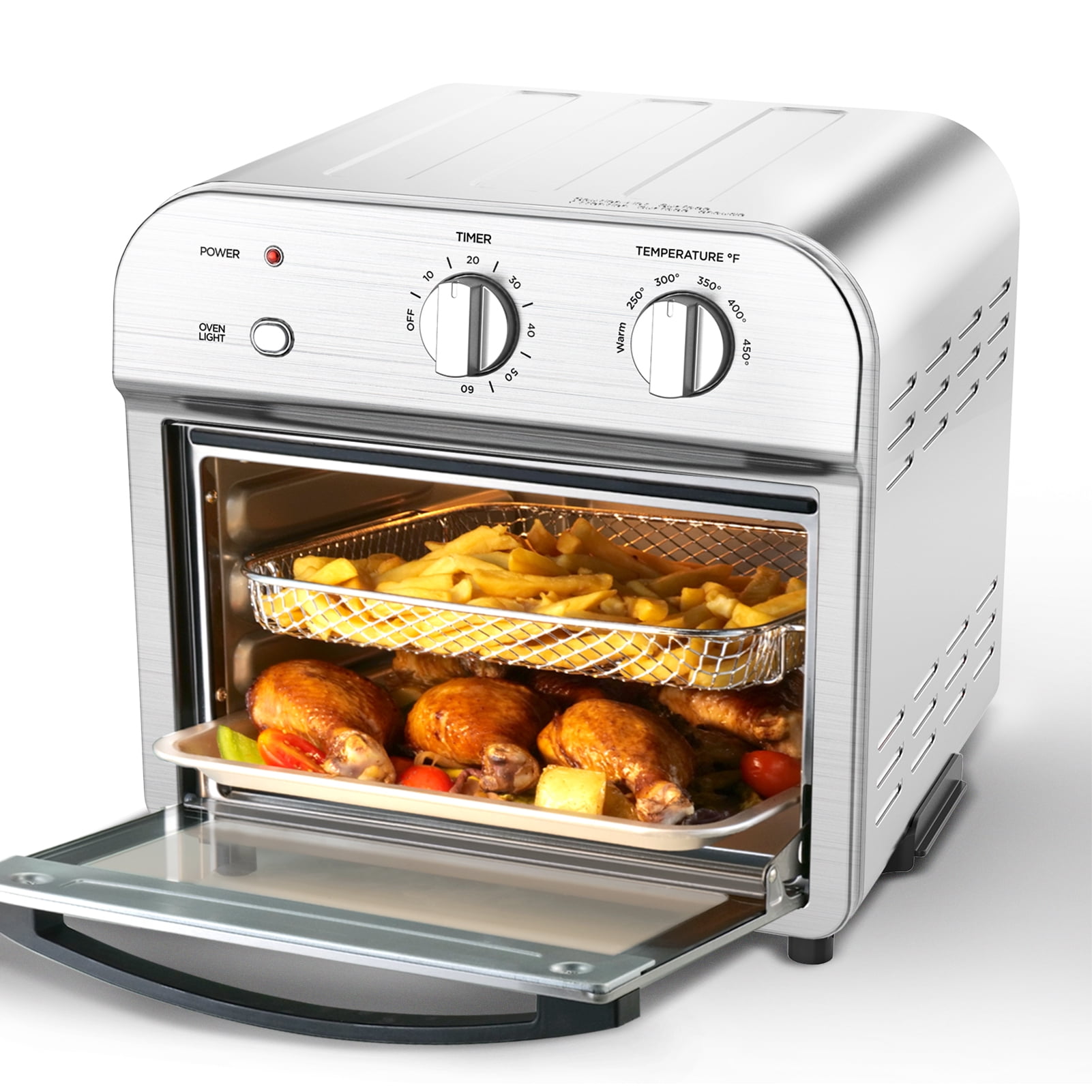MAXX® Digital Air Fryer Oven, 26 Quart, 10-in-1 Countertop Toaster Oven & Air  Fryer Combo-21 Presets up to 500 degrees, Inc - AliExpress